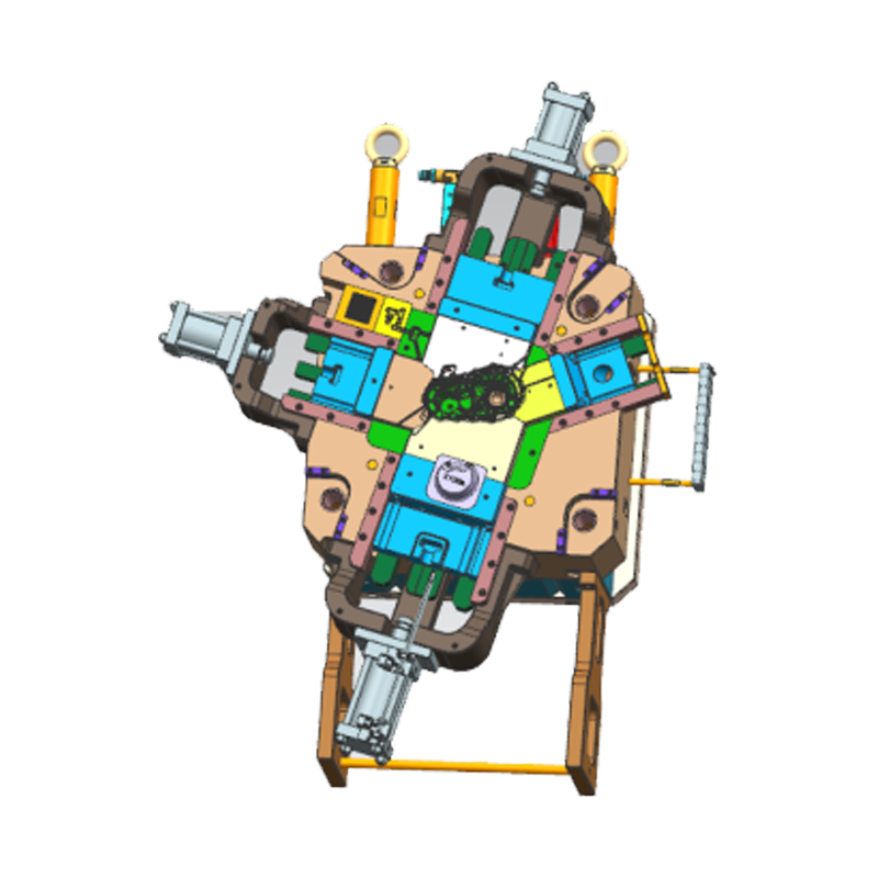 Stampo per alloggiamento posteriore della trasmissione in alluminio NIO